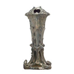 Metallic Monumental Vase by Louis Majorelle