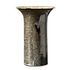 Japonist Trumpet Vase by Auguste Delaherche