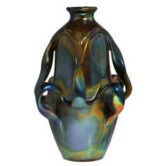 Antique Zsolnay Vase