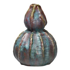 19th Century Art Nouveau Gourd Vase by Pierre-Adrien Dalpayrat