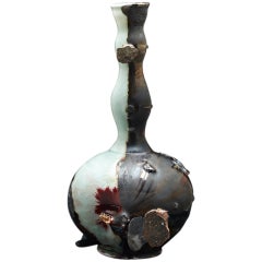 Traveler Bottle Form Vase by Gareth Mason