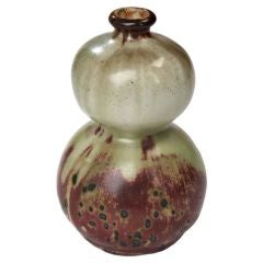 Antique Double Gourd Vase by Pierre-Adrien Dalpayrat