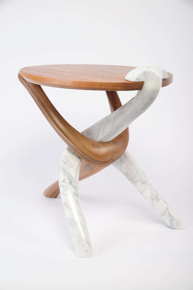 Marbre Markus Haase the Crossover Table en teck, États-Unis, 2014 en vente