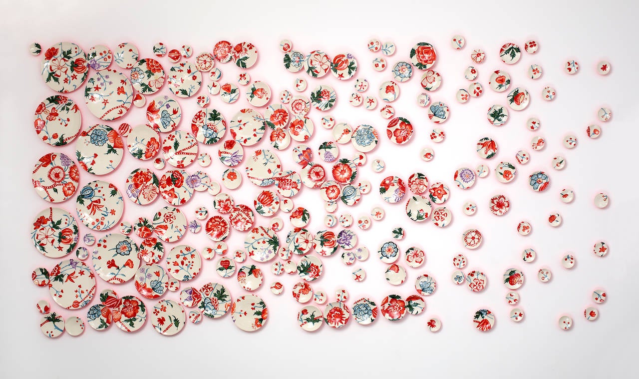 Recite ist der erste Teil eines neuen Werks, einer Collaboration zur Erforschung der Textil- und Wandverkleidungssammlungen des Smithsonian Cooper-Hewitt, National Design Museum in New York. 