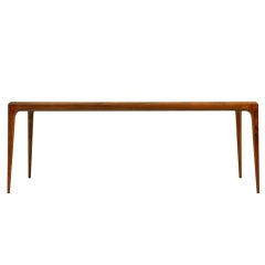 Dänischer Couchtisch aus Rosenholz von Johannes Andersen