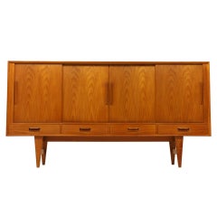 Stunning Teak Tall Sideboard
