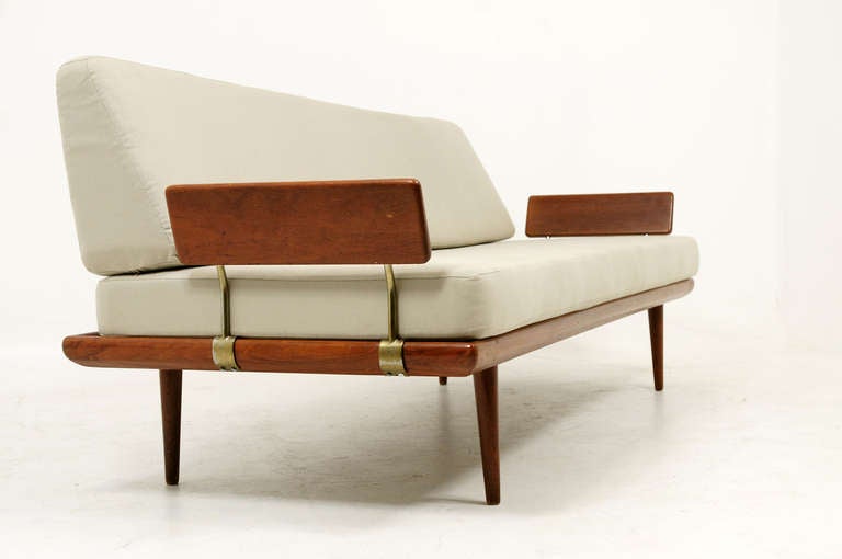 Mid-20th Century Teak Minerva Sofa by Hvidt & Molgaard