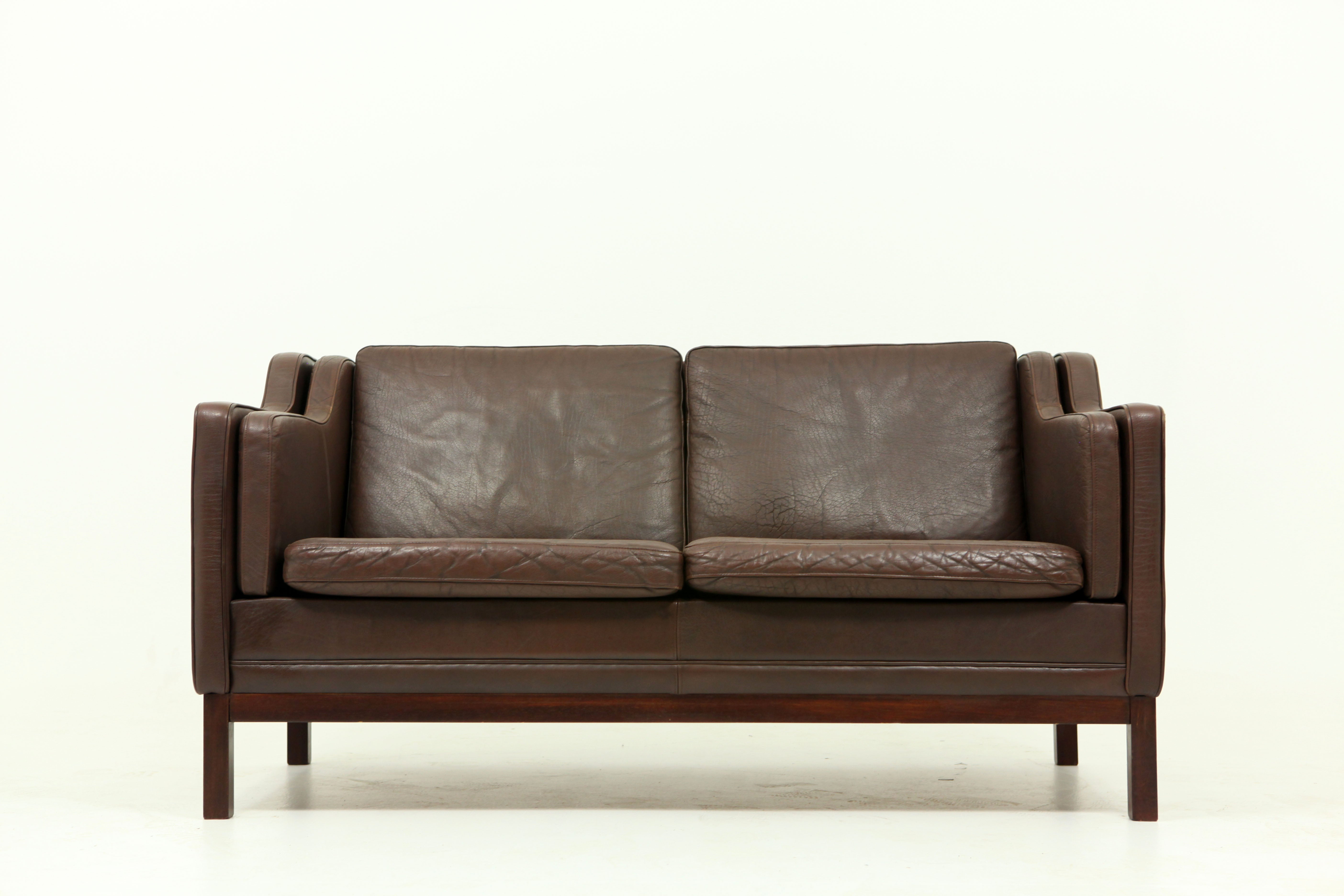 2 Seat Leather Sofa Loveseat