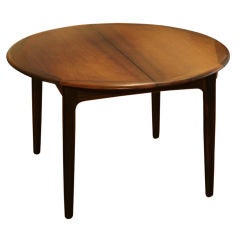 Rosewood Danish Modern Expanding Dining Table