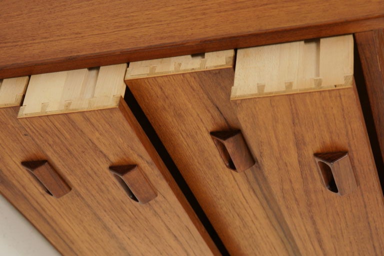 Borge Mogensen Teak Drop Front Secretary Desk Bureau 4