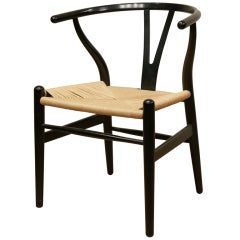 Hans Wegner Wish Bone Chair "Y" Chair for Carl Hansen & Son