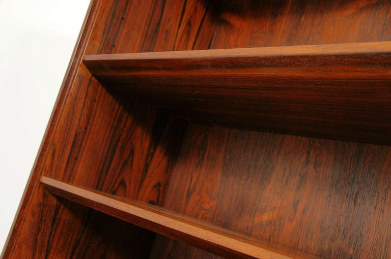Scandinavian Modern Rosewood Open Bookcase Shelf 299-MD5(A)