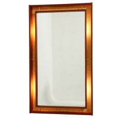 Rosewood Back Lit Wall Mirror-Cool