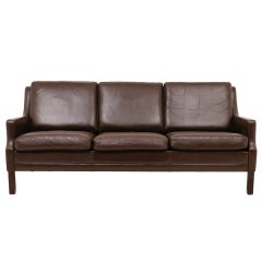 Leather 3 Seater Sofa