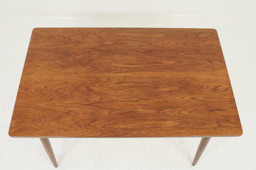 Danish Teak Draw Leaf Dining Table