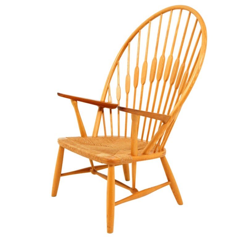 Danish Modern "Peacock" Chair by Hans Wegner for Johannes Hansen