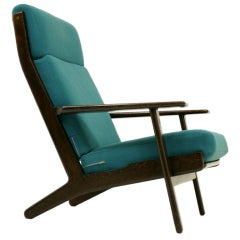 Oak Lounge Chair by Hans Wegner