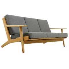 Oak Sofa by Hans Wegner