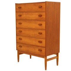 Danish Teak Dresser by Poul Volther for FDB