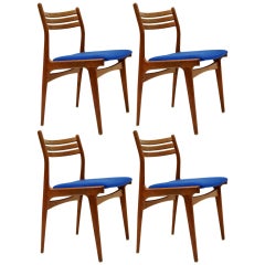 4 Teak Chairs by Johannes Andersen