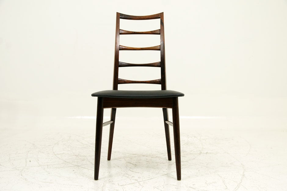 4 Rosewood Chairs by Niels Kofoed