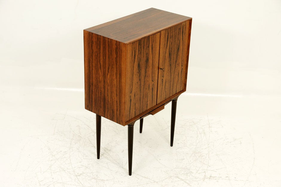 Rosewood Bar Cabinet by Illum Wikkelso 3
