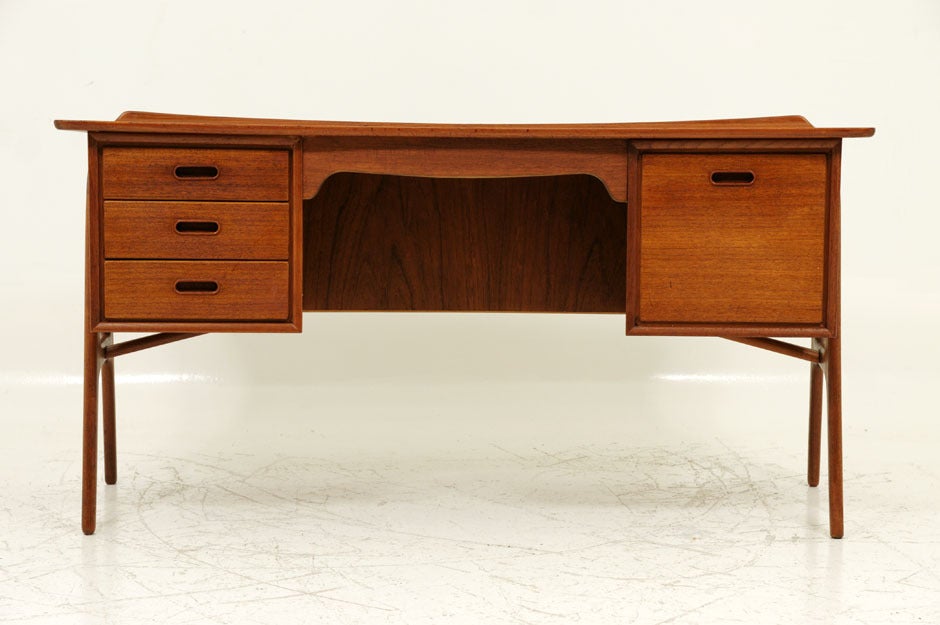 Svend A. Madsen Teak Writing Desk 4