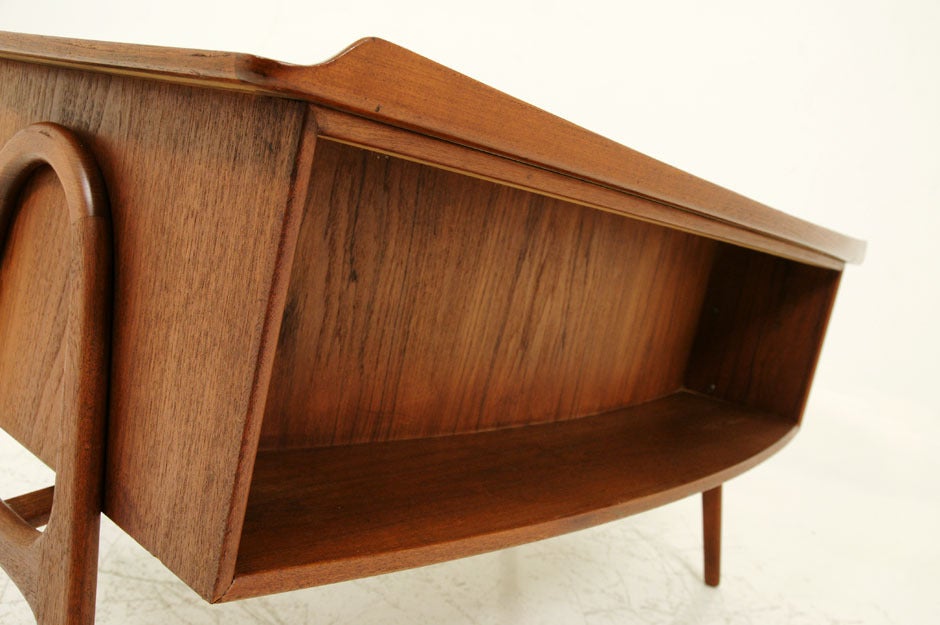 Mid-20th Century Svend A. Madsen Teak Writing Desk