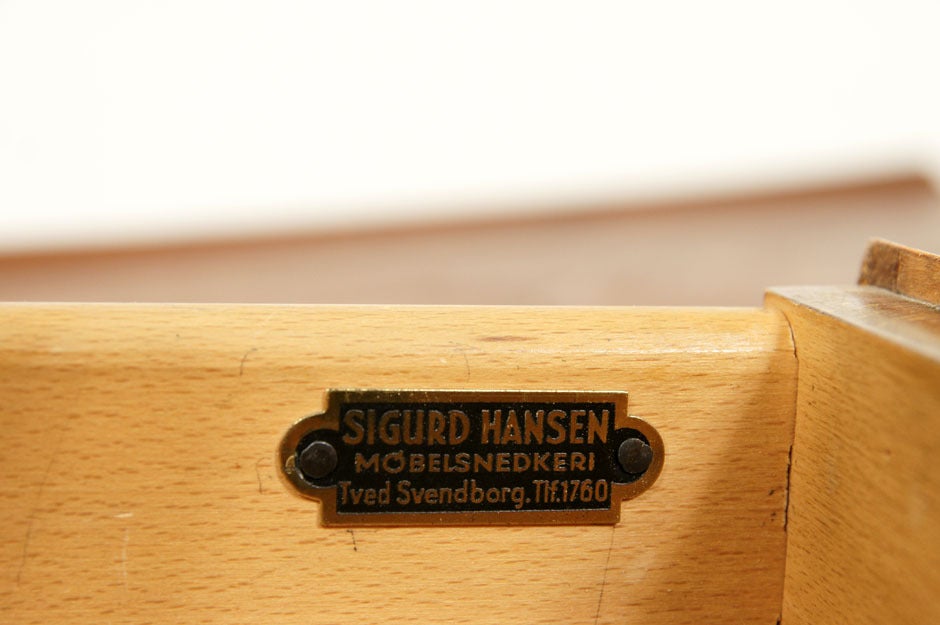 Svend A. Madsen Teak Writing Desk 3