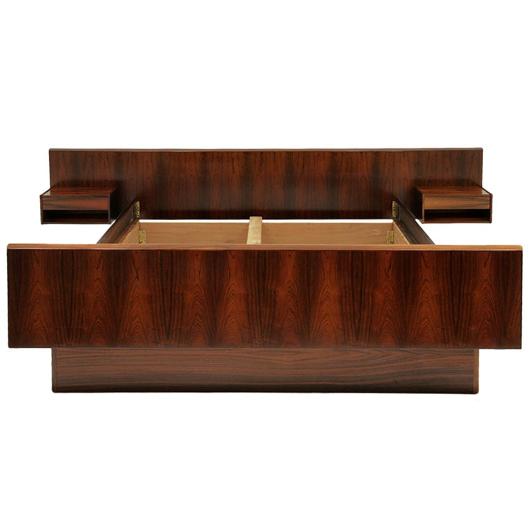 Rosewood Queen Size Bed Frame