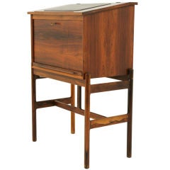 Rosewood Secretary Desk by Rosengren Hansen for Brande