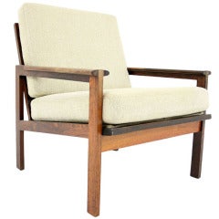 Rosewood Arm Chair by Illum Wikkelso
