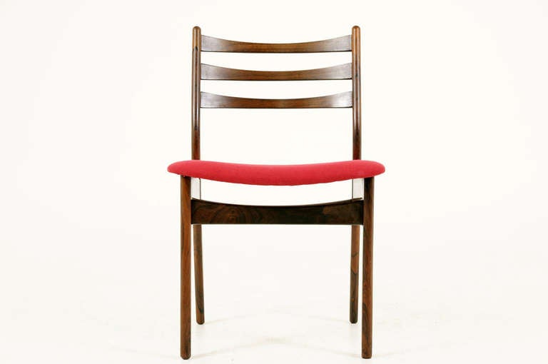 Set 6 Rosewood Dining Chairs  5