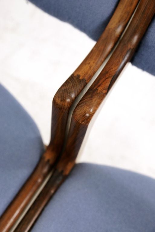 4 Rosewood Danish Modern Chairs by Nova Mobler 3