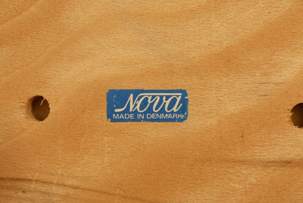 4 Rosewood Danish Modern Chairs by Nova Mobler 4