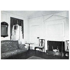 American Colonial Russell House Panelled Pine Drawing Room