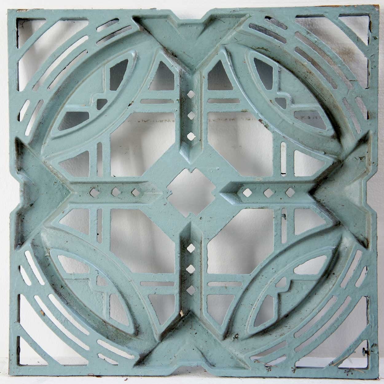 Designer: John deKoven Hill (American, 1920-96) | Manufacturer: Schmidt Ornamental Iron Works (Evanston, IL)
 
Provenance: Fence panels for the Hyde Park Redevelopment project (1503-09 East 56th Street, Chicago, IL) near the University of Chicago.