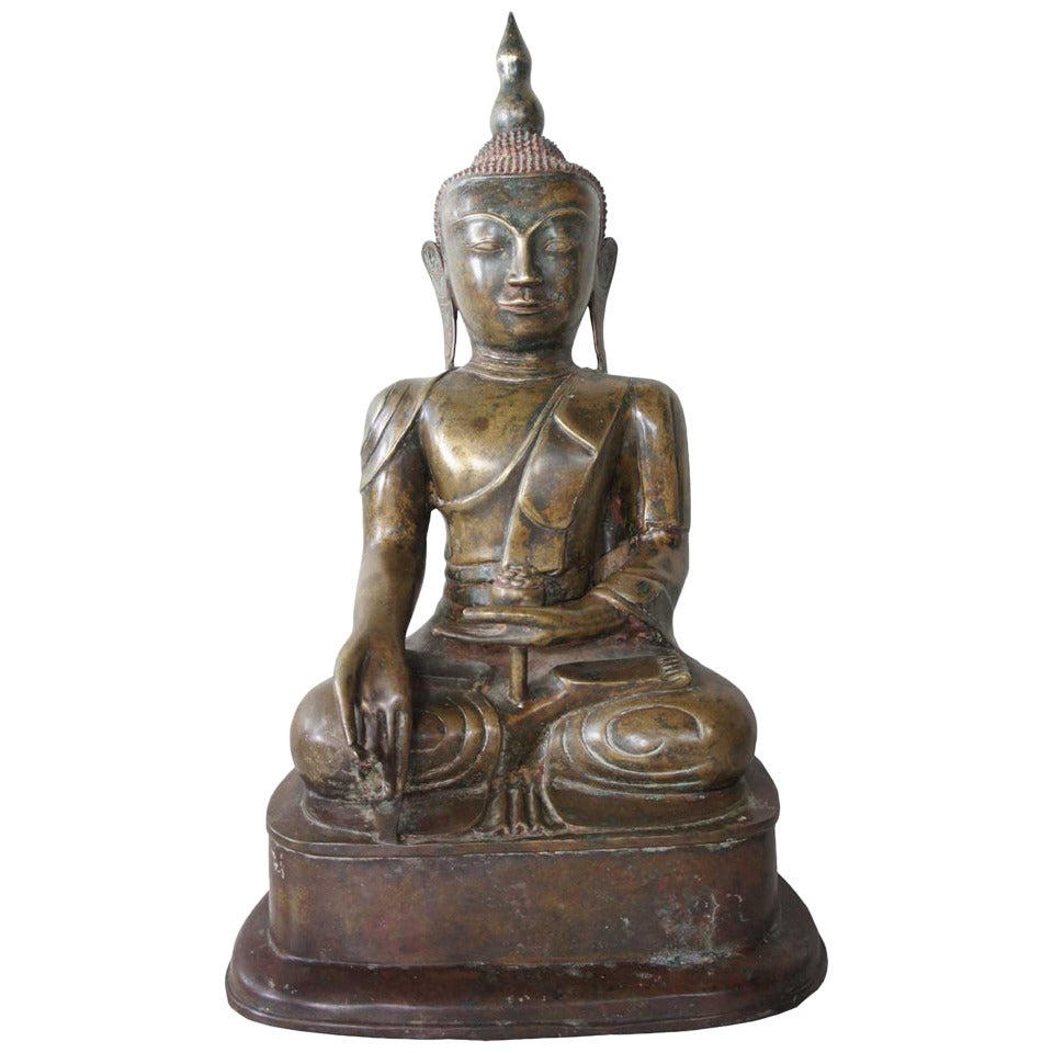 Early Tibetan Bronze Buddha For Sale