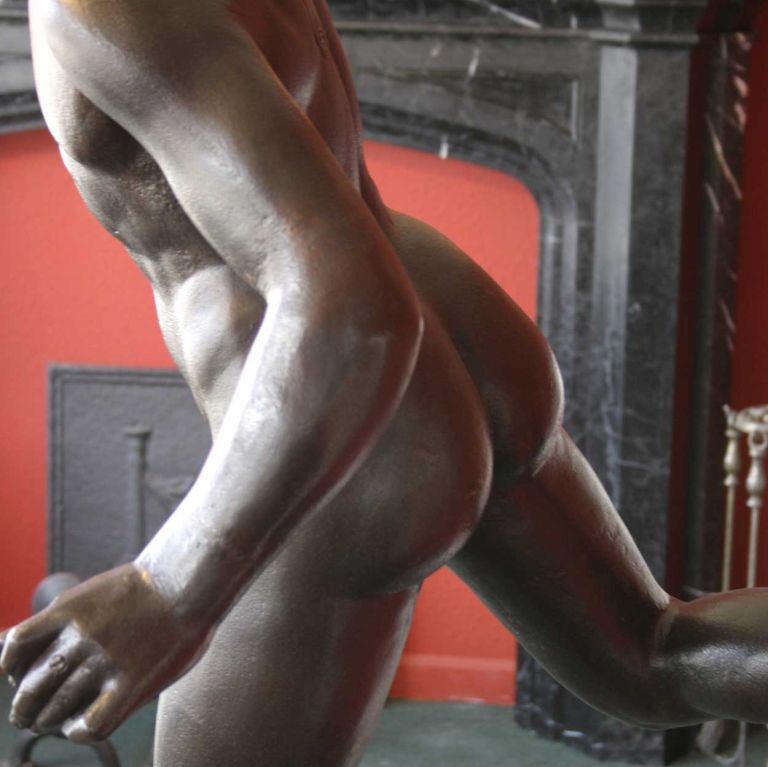After GIAMBOLOGNA, French Cast Iron Figure of Mercury 4