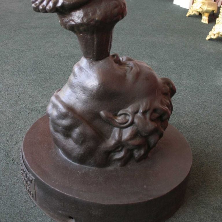 After GIAMBOLOGNA, French Cast Iron Figure of Mercury 6
