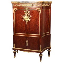 Late 19th Century Gilt Bronze-Mounted Cabinet by François Linke