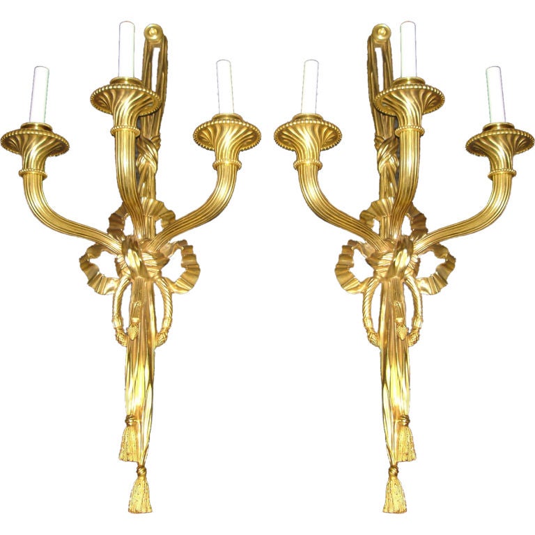Pair of Great 19th Century Sconces