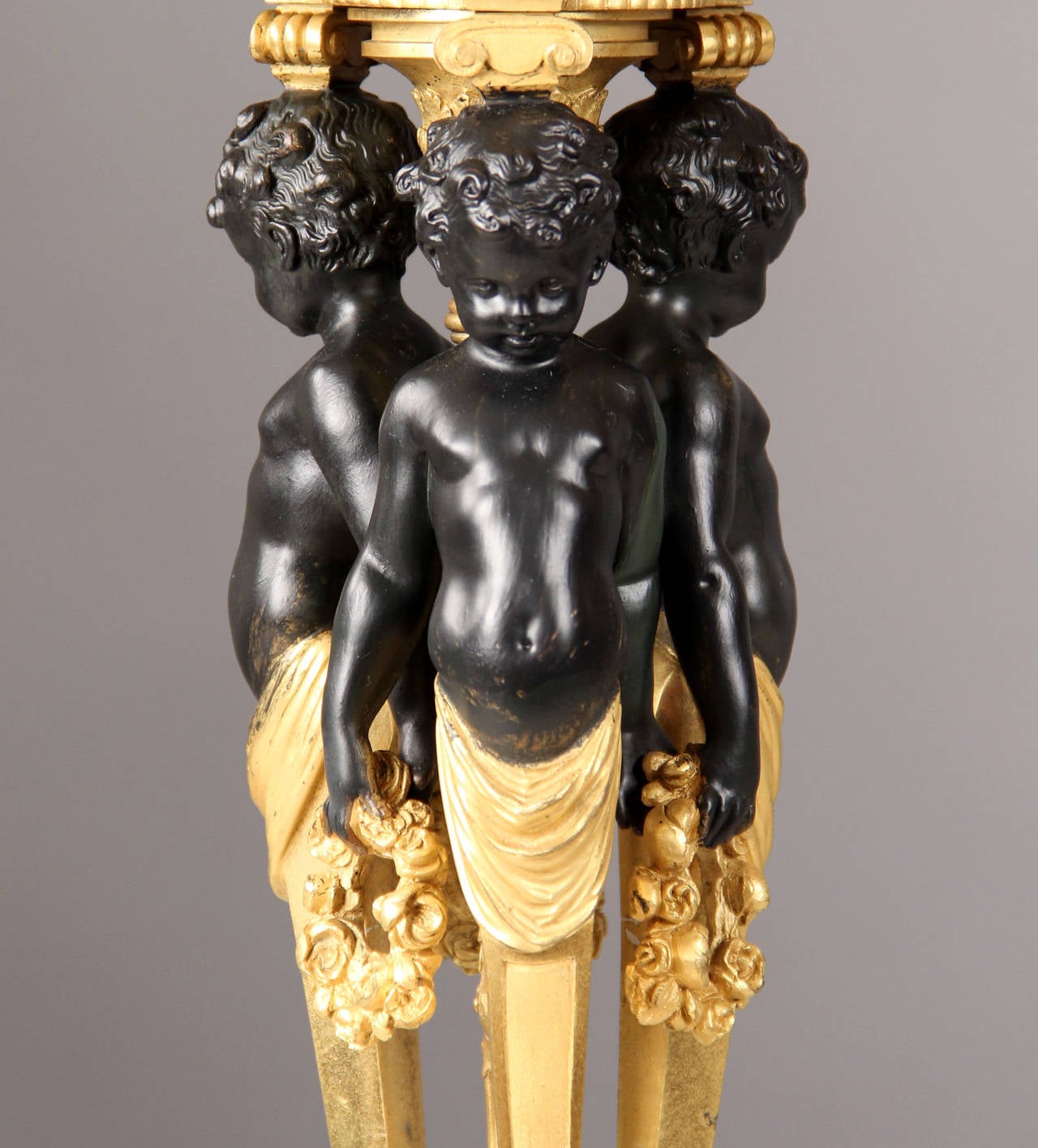 Pareja de candelabros de siete luces de finales del siglo XIX o principios del XX Belle Époque en venta
