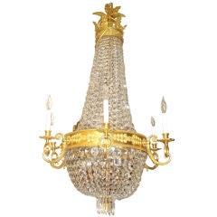 Russian Style Baccarat Crystal Chandelier
