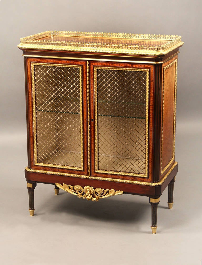 Late 19th Century Bibliothequè By Henry Dasson