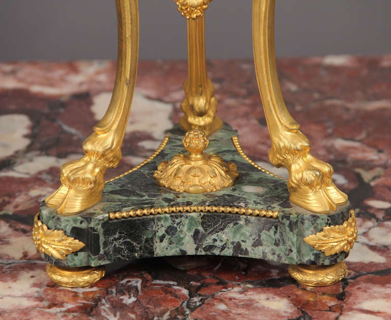 Gilt Pair of Late 19th Century Cassolettes by Thiebaut Freres For Sale