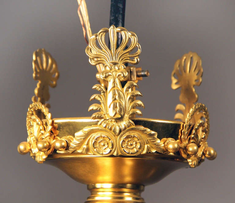 Baccarat-Kronleuchter im russischen Empire-Stil (Französisch) im Angebot