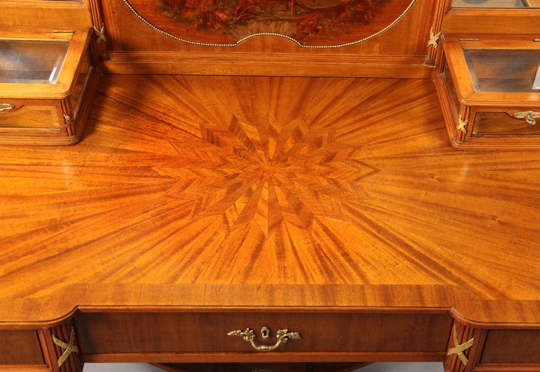 Gilt 19th Century Louis XVI Style Dressing Table