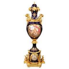Large and Impressive Sèvres Clock