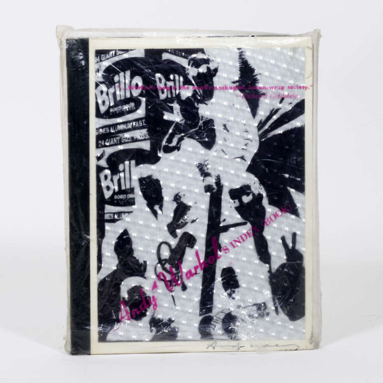 andy warhol's index book first edition